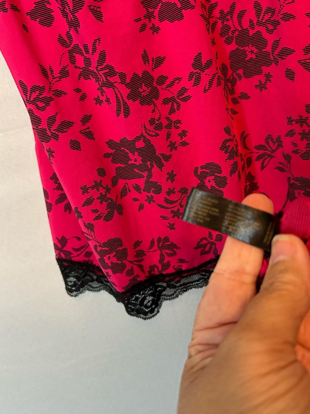 Marilyn Monroe Two Piece Lingerie Pajama Set Pink Black Women’s Large Pink 67 - Picture 5 of 8